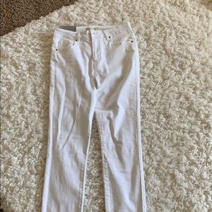 White jeans. Brand new